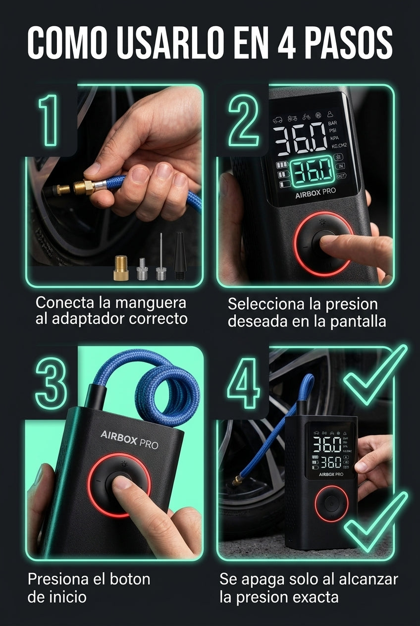 AIRBOX PRO - Como usarlo
