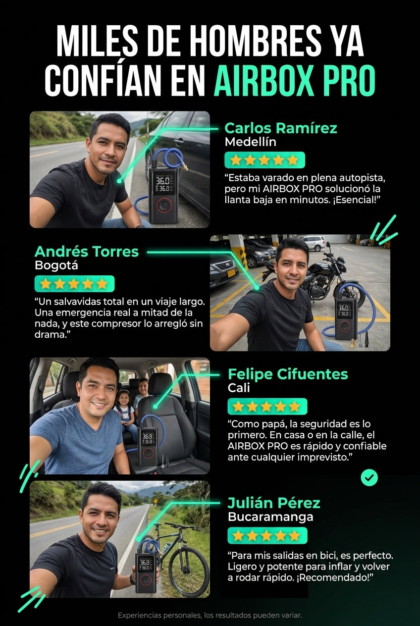 AIRBOX PRO - Testimonios