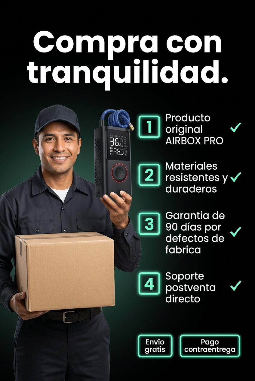 AIRBOX PRO - Garantia