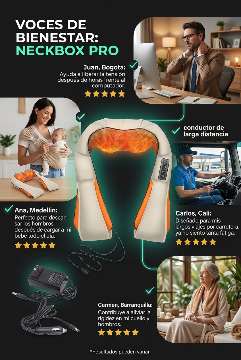NeckBox Pro testimonios
