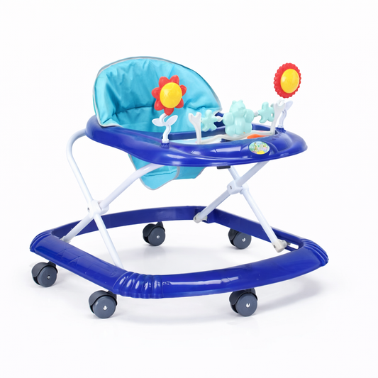 👣 ANDADOR BEBÉ GIRASOL AZUL 👣